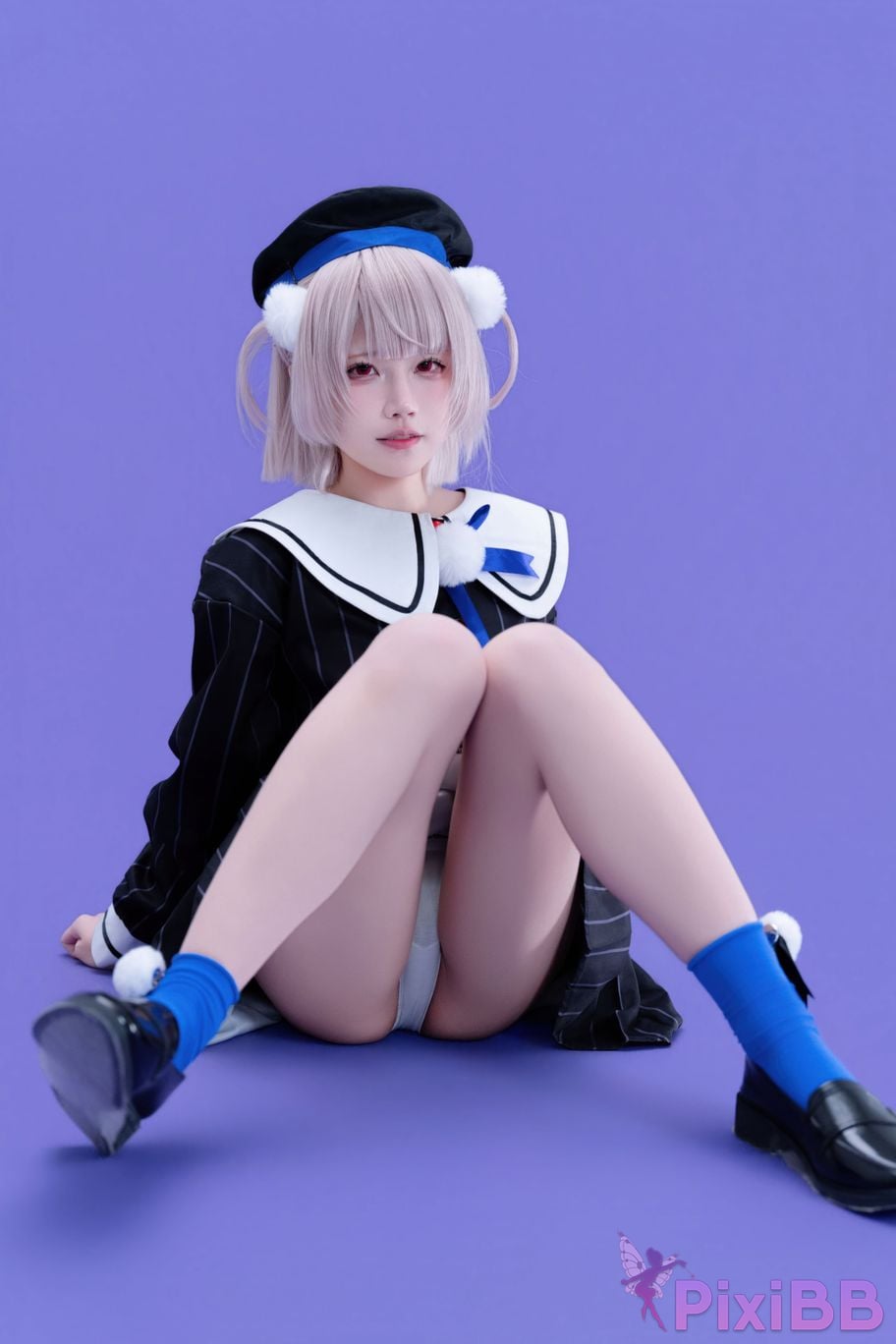 Cosplayer Nagi Shimizu Shigure Hagoromo FNEX fan raincoat PixiBB.COM 027