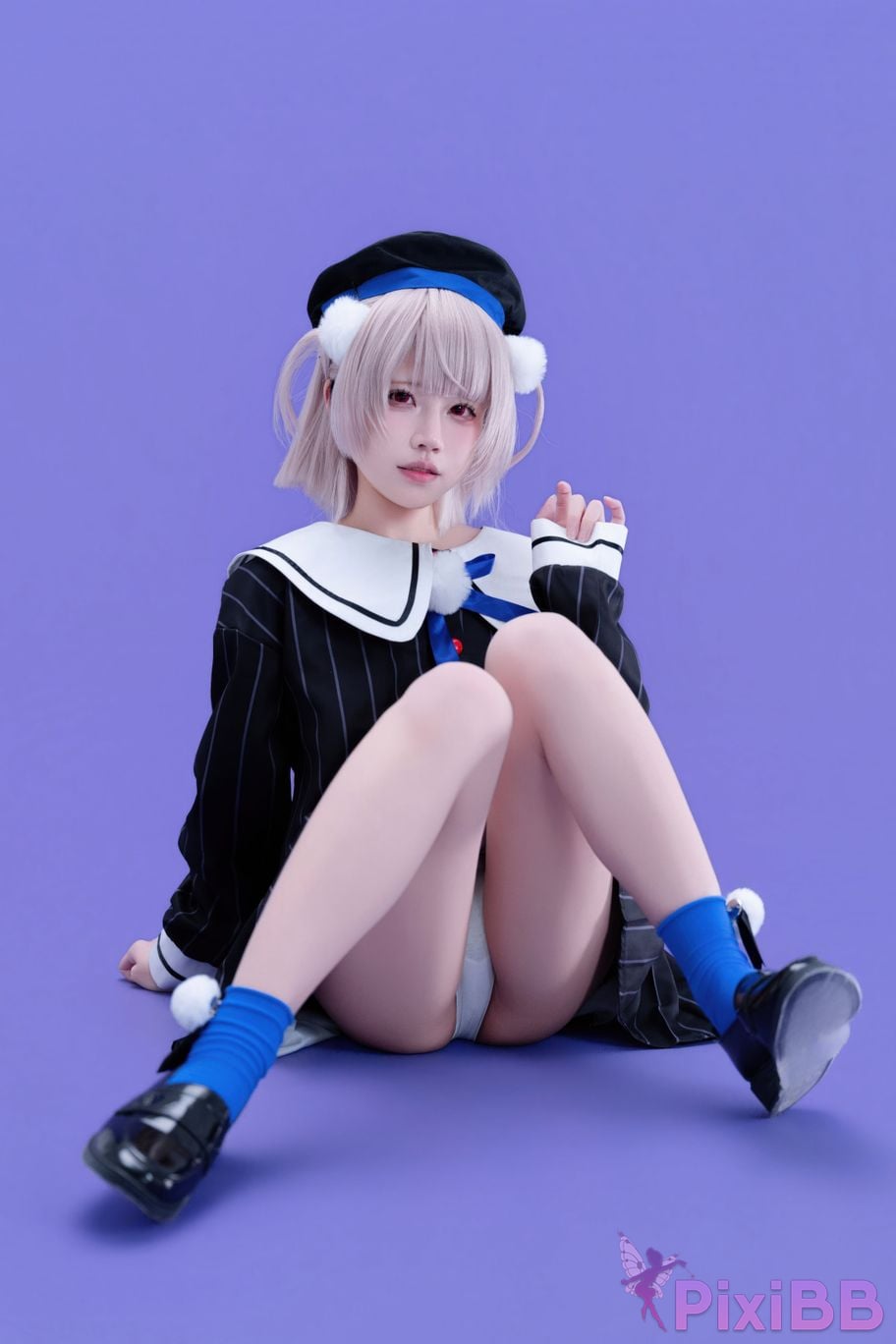 Cosplayer Nagi Shimizu Shigure Hagoromo FNEX fan raincoat PixiBB.COM 029