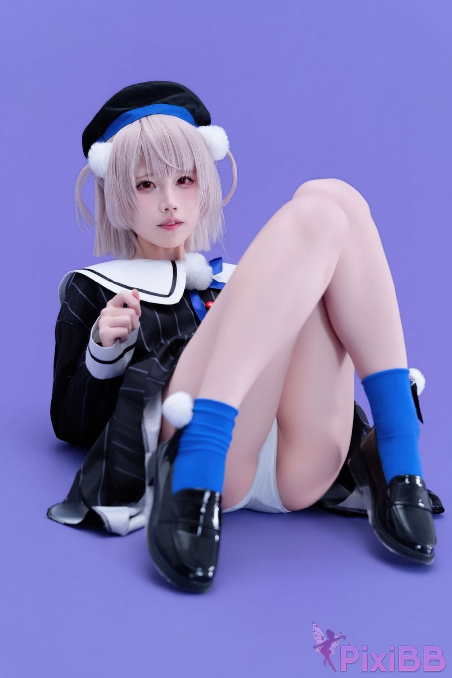 Cosplayer Nagi Shimizu Shigure Hagoromo FNEX fan raincoat PixiBB.COM 032