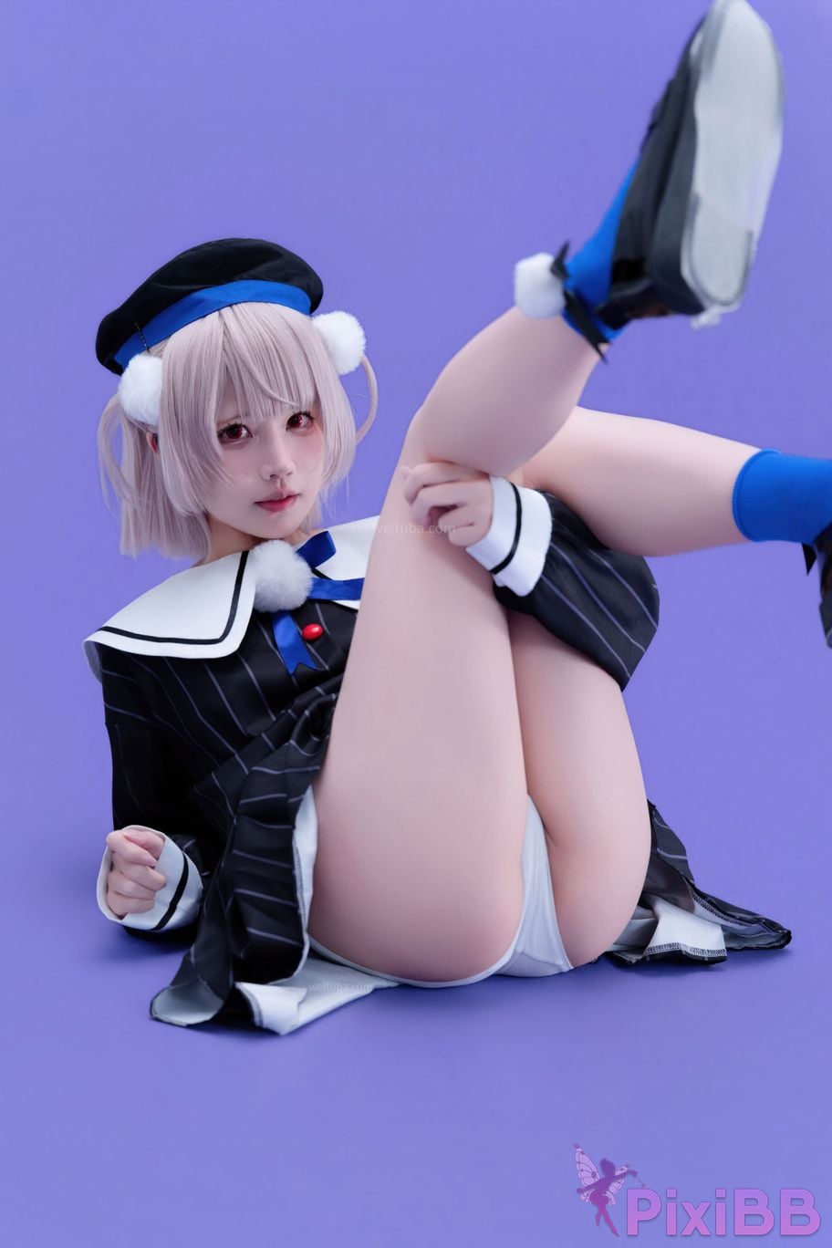 Cosplayer Nagi Shimizu Shigure Hagoromo FNEX fan raincoat PixiBB.COM 033