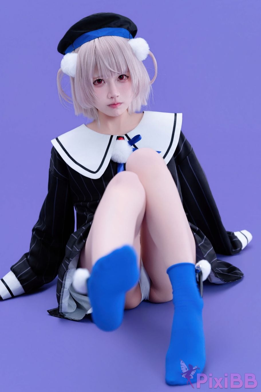 Cosplayer Nagi Shimizu Shigure Hagoromo FNEX fan raincoat PixiBB.COM 035
