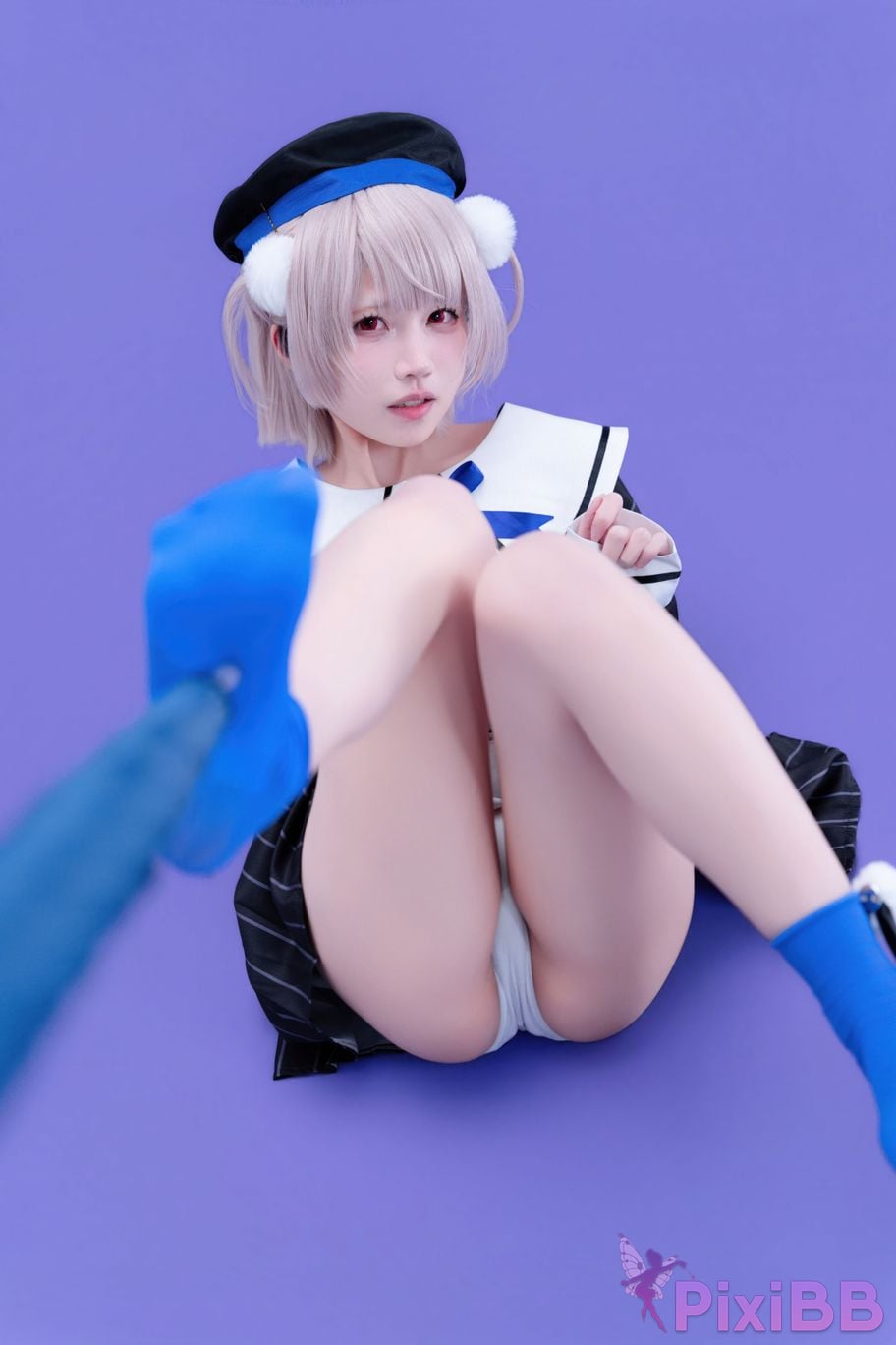 Cosplayer Nagi Shimizu Shigure Hagoromo FNEX fan raincoat PixiBB.COM 036