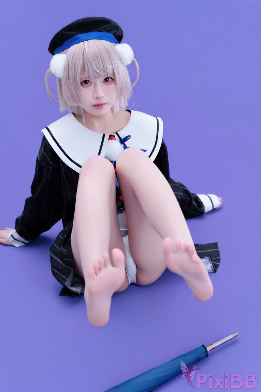 Cosplayer Nagi Shimizu Shigure Hagoromo FNEX fan raincoat PixiBB.COM 037