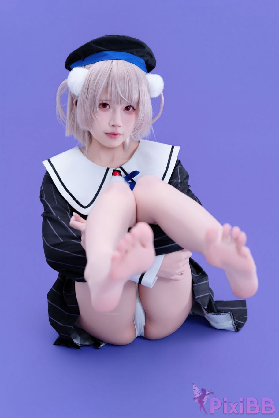 Cosplayer Nagi Shimizu Shigure Hagoromo FNEX fan raincoat PixiBB.COM 039