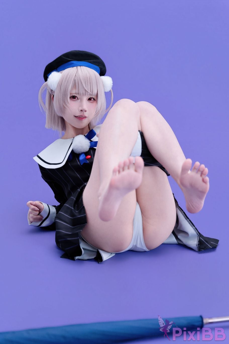 Cosplayer Nagi Shimizu Shigure Hagoromo FNEX fan raincoat PixiBB.COM 043