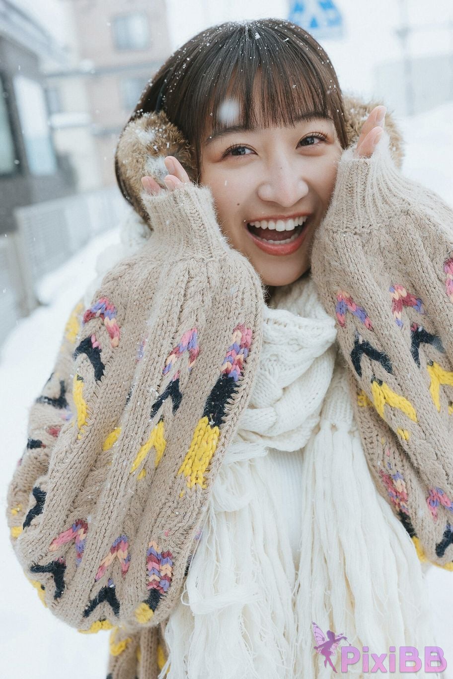 Japanese Idol Ina Enohara Ena Yanmaga Other YM 2025 issue 17 unreleased cut digital photo book PixiBB.COM 014