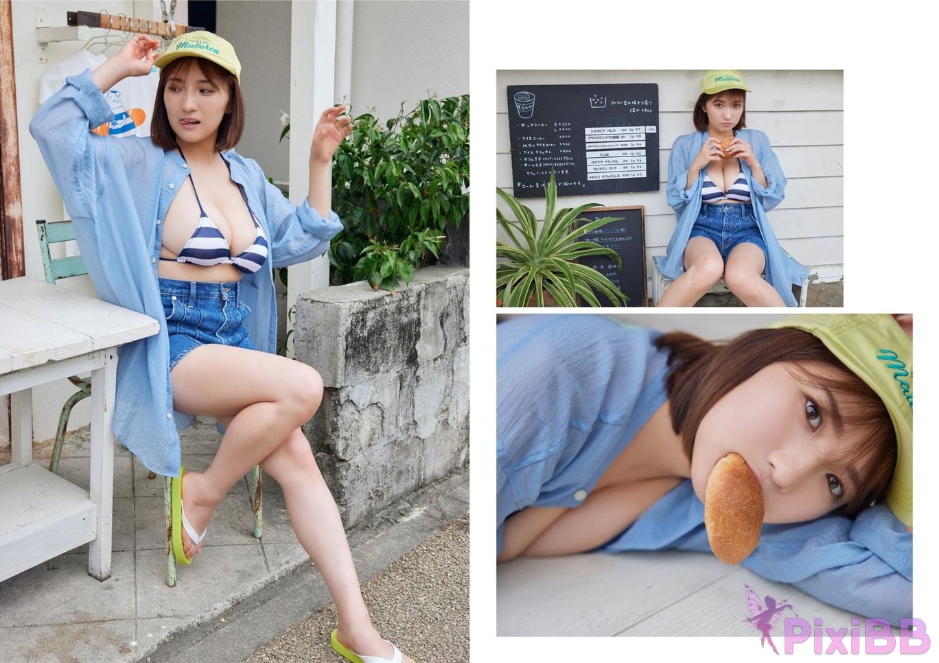 Japanese Idol Y breast ki Mita Yuki Photo collection Landing in Tropical islands PixiBB.COM 003