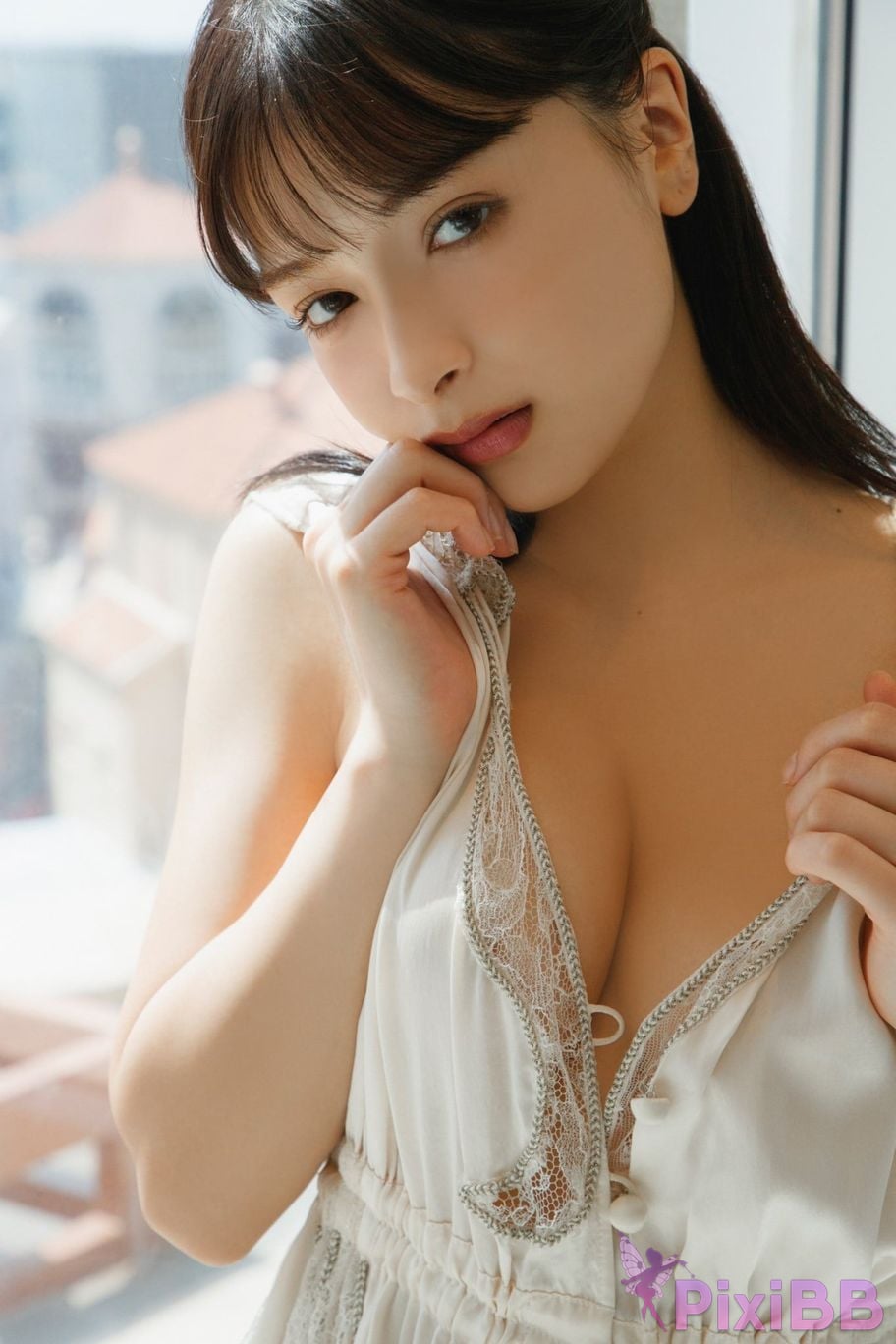 Japanese Idol Marina Momose Digital only Elimari sisters 1st photo collection fericire All unreleased Edition PixiBB.COM 048