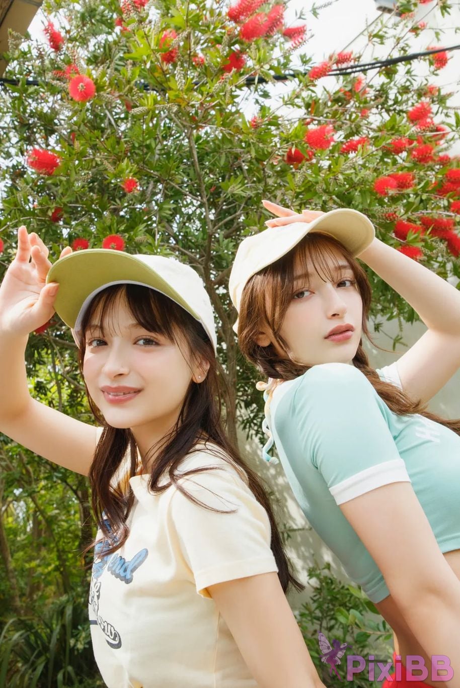 Japanese Idol Erika Marina Momose FRIDAY Monthly Girl 049 Erimari Sisters Completely unannounced 100 Cuts and Movies PixiBB.COM 067