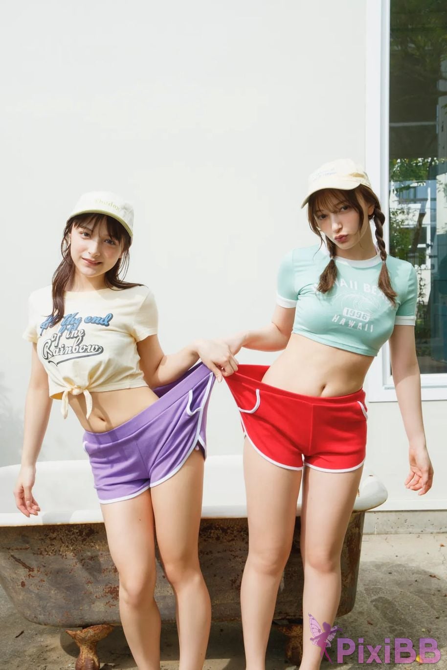 Japanese Idol Erika Marina Momose FRIDAY Monthly Girl 049 Erimari Sisters Completely unannounced 100 Cuts and Movies PixiBB.COM 076