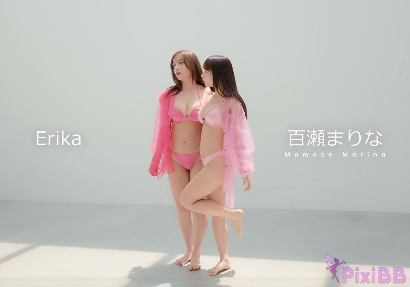 Japanese Idol Erika Marina Momose FRIDAY Monthly Girl 049 Erimari Sisters Completely unannounced 100 Cuts and Movies PixiBB.COM 106