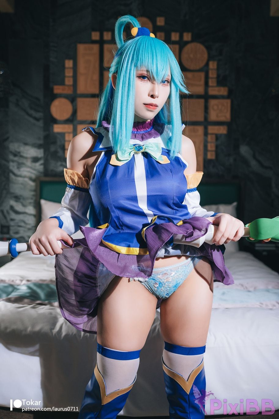 Tokar 浵卡 Aqua (KonoSuba!) PixiBB.COM 21