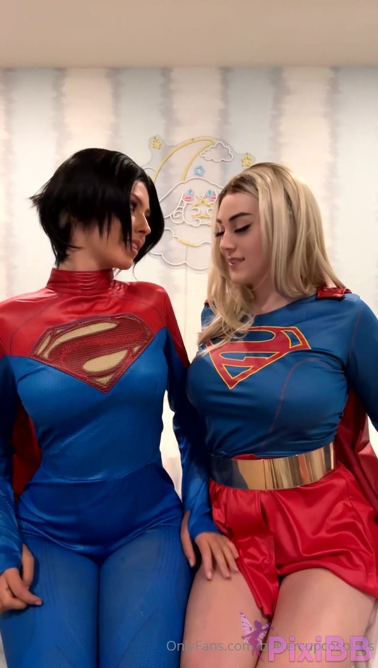 Buttercup Cosplays Xoj3na Supergirl Video PixiBB.COM 1 002
