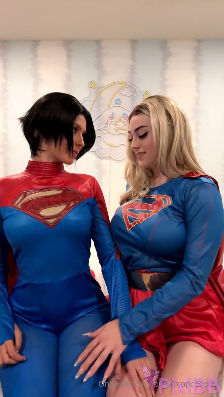 Buttercup Cosplays Xoj3na Supergirl Video PixiBB.COM 1 003