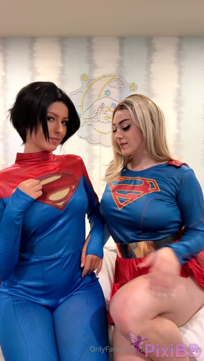 Buttercup Cosplays Xoj3na Supergirl Video PixiBB.COM 2 001
