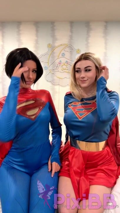 Buttercup Cosplays Xoj3na Supergirl Video PixiBB.COM 002