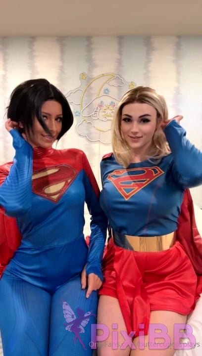Buttercup Cosplays Xoj3na Supergirl Video PixiBB.COM 003