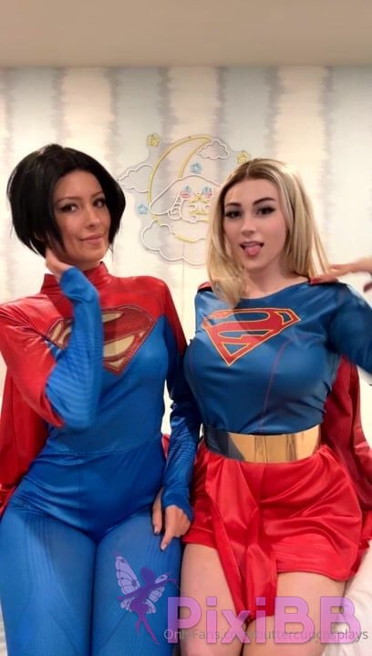 Buttercup Cosplays Xoj3na Supergirl Video PixiBB.COM 004