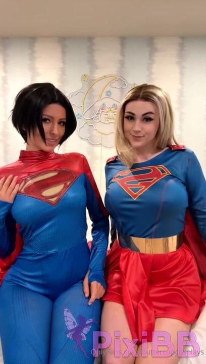 Buttercup Cosplays Xoj3na Supergirl Video PixiBB.COM 006