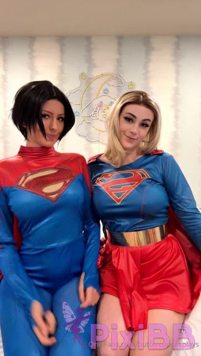 Buttercup Cosplays Xoj3na Supergirl Video PixiBB.COM 007