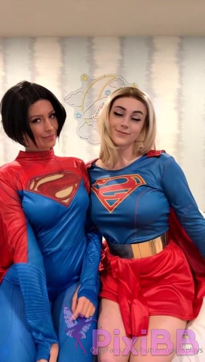 Buttercup Cosplays Xoj3na Supergirl Video PixiBB.COM 008