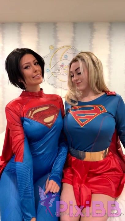 Buttercup Cosplays Xoj3na Supergirl Video PixiBB.COM 009