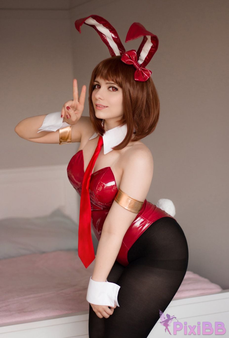 Mirikashi Ochako Uraraka Bunny Suit PixiBB.COM 11