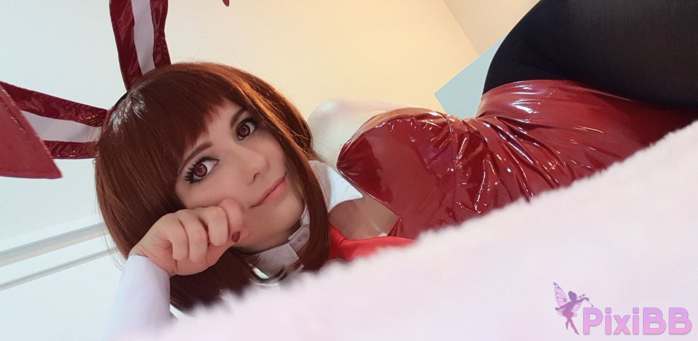 Mirikashi Ochako Uraraka Bunny Suit PixiBB.COM 16