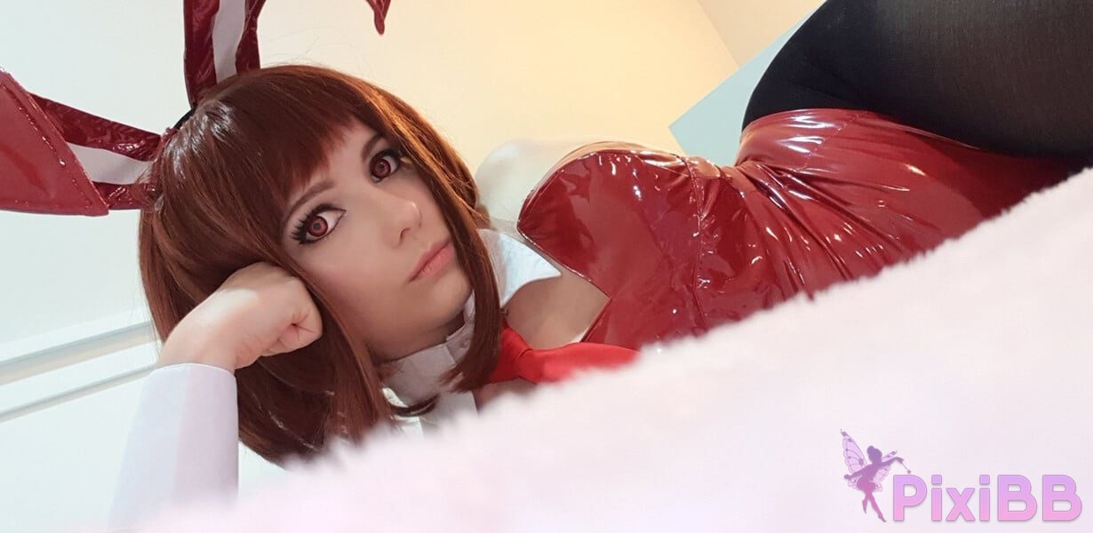 Mirikashi Ochako Uraraka Bunny Suit PixiBB.COM 18