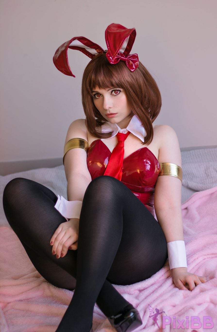 Mirikashi Ochako Uraraka Bunny Suit PixiBB.COM 19