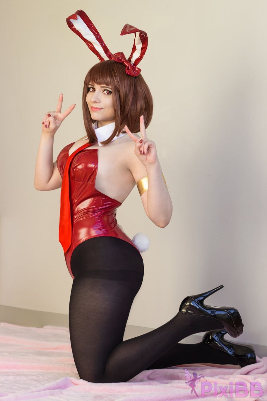 Mirikashi Ochako Uraraka Bunny Suit PixiBB.COM 25