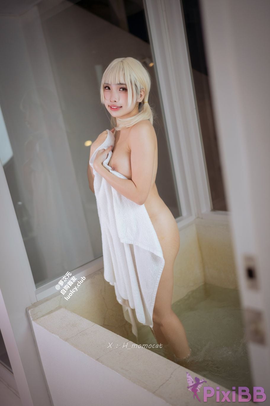 Cosplayer Mumu Momo SUMMER swimsuit sweetheart 8K Ver. PixiBB.COM 016