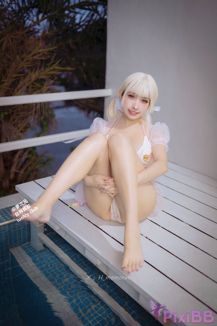 Cosplayer Mumu Momo SUMMER swimsuit sweetheart 8K Ver. PixiBB.COM 034