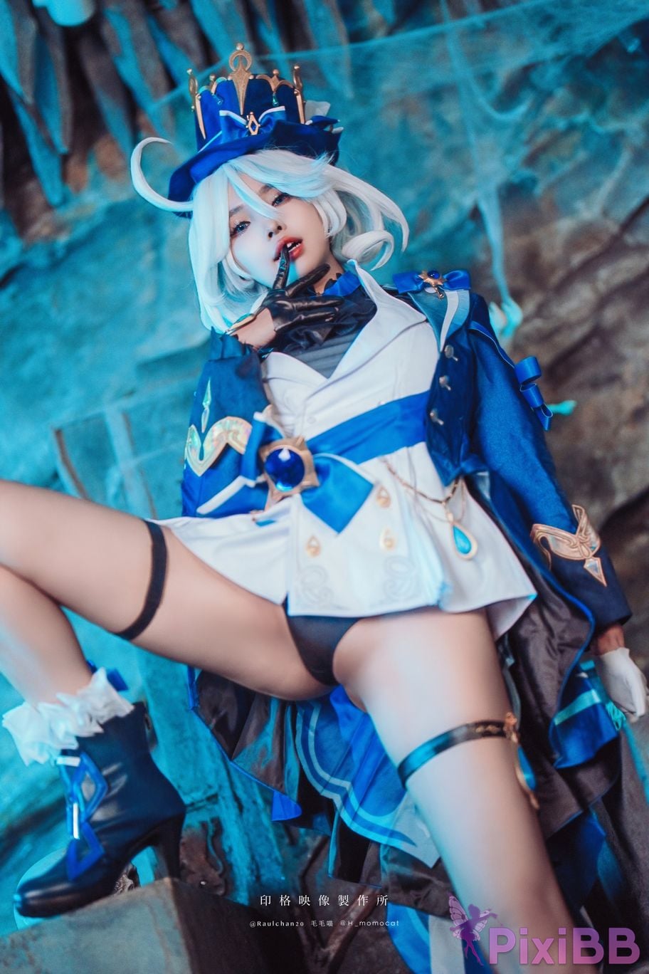 Cosplay Mu Momo Fu Zhu Nuo Furina Zheng Yi Zhi Shen PixiBB.COM 008