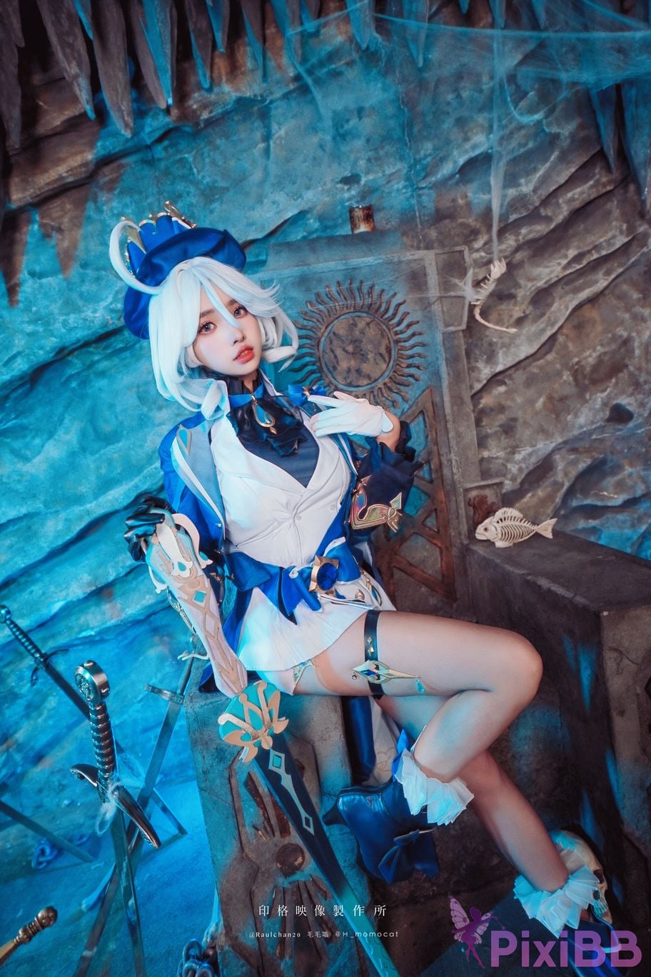 Cosplay Mu Momo Fu Zhu Nuo Furina Zheng Yi Zhi Shen PixiBB.COM 012