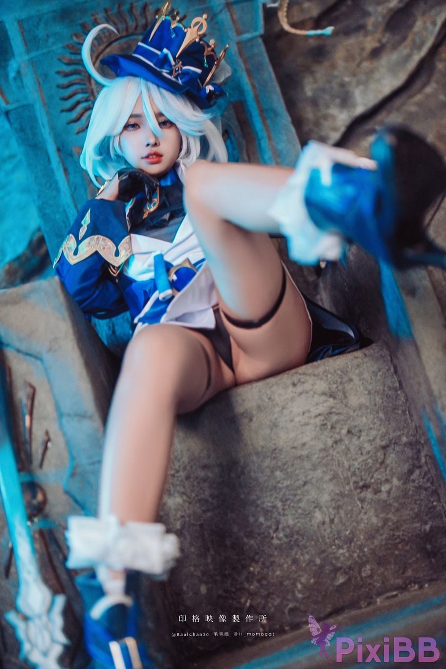 Cosplay Mu Momo Fu Zhu Nuo Furina Zheng Yi Zhi Shen PixiBB.COM 013