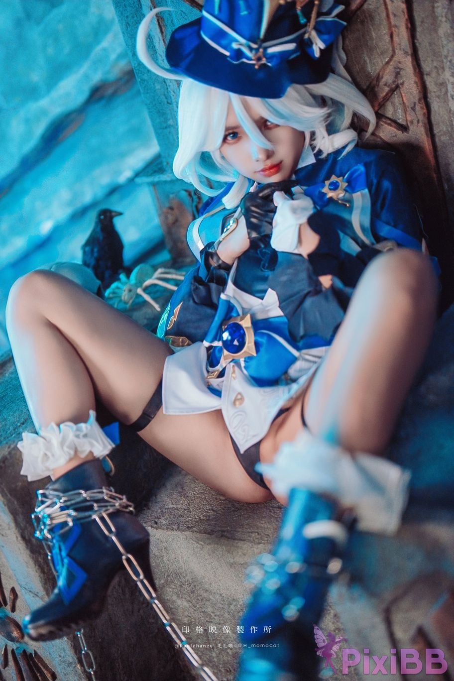 Cosplay Mu Momo Fu Zhu Nuo Furina Zheng Yi Zhi Shen PixiBB.COM 015