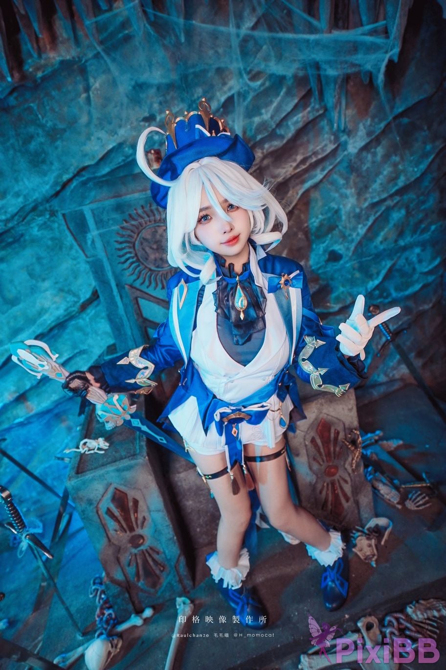 Cosplay Mu Momo Fu Zhu Nuo Furina Zheng Yi Zhi Shen PixiBB.COM 023