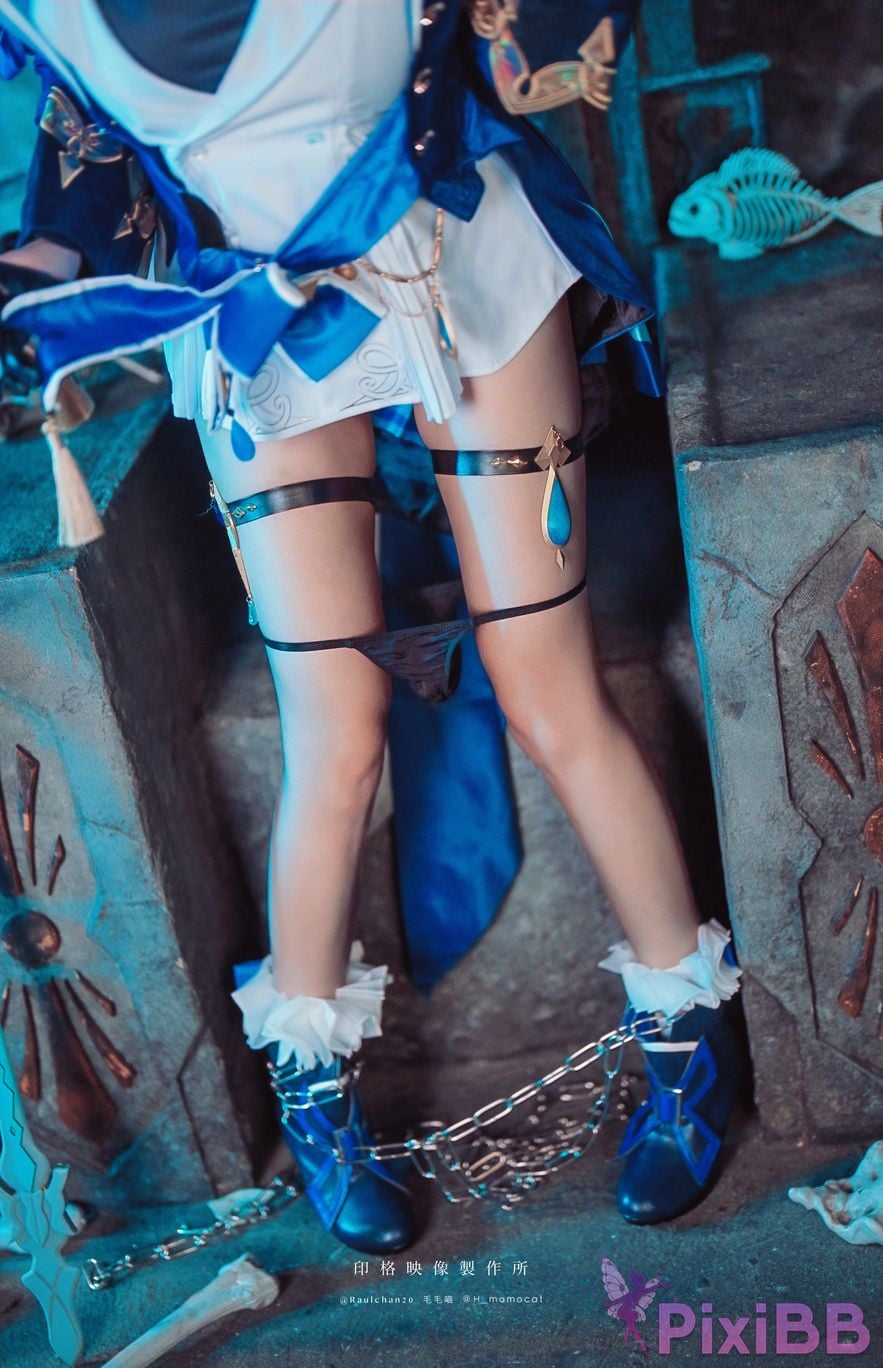 Cosplay Mu Momo Fu Zhu Nuo Furina Zheng Yi Zhi Shen PixiBB.COM 033