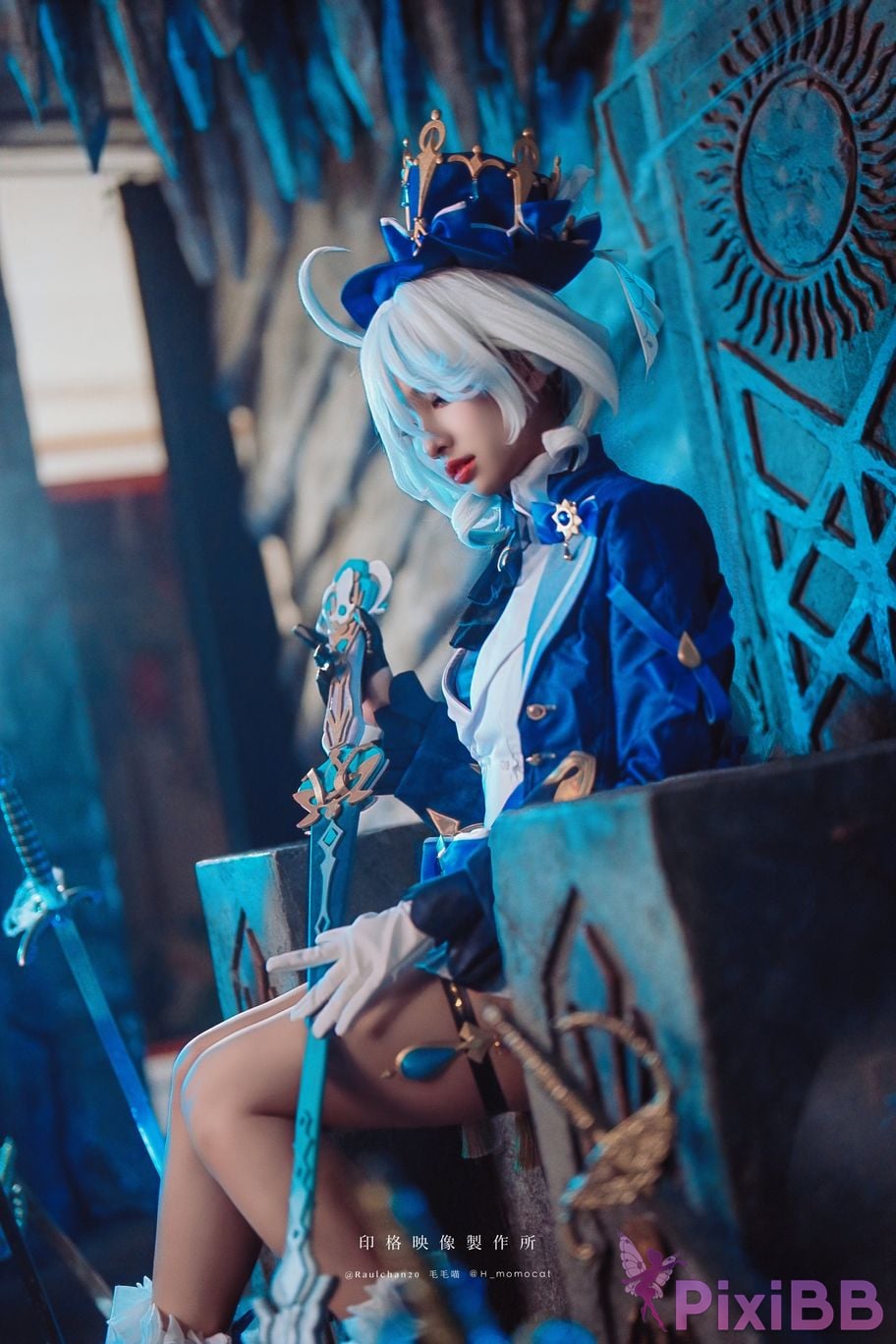 Cosplay Mu Momo Fu Zhu Nuo Furina Zheng Yi Zhi Shen PixiBB.COM 034