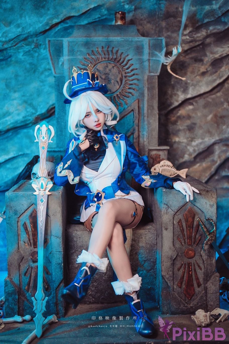 Cosplay Mu Momo Fu Zhu Nuo Furina Zheng Yi Zhi Shen PixiBB.COM 036