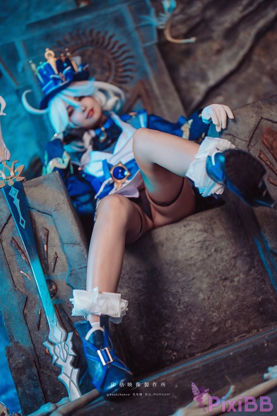 Cosplay Mu Momo Fu Zhu Nuo Furina Zheng Yi Zhi Shen PixiBB.COM 040