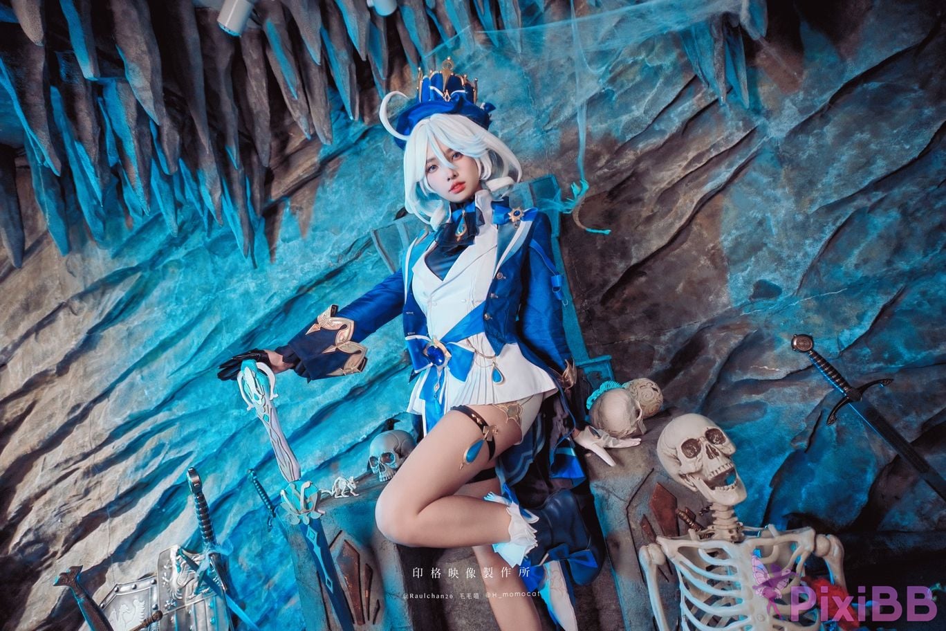 Cosplay Mu Momo Fu Zhu Nuo Furina Zheng Yi Zhi Shen PixiBB.COM 042