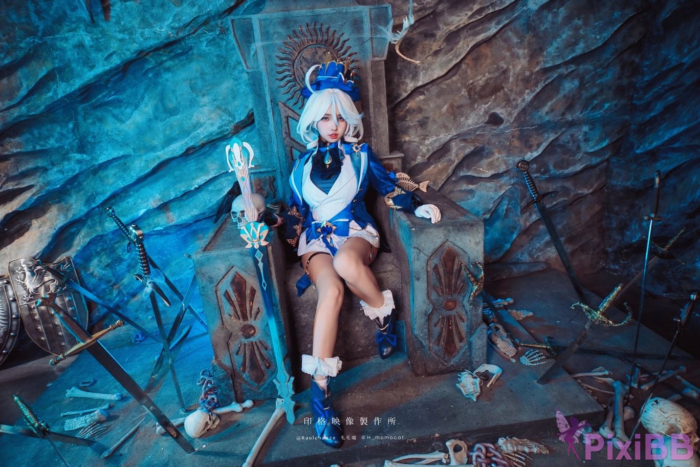 Cosplay Mu Momo Fu Zhu Nuo Furina Zheng Yi Zhi Shen PixiBB.COM 043