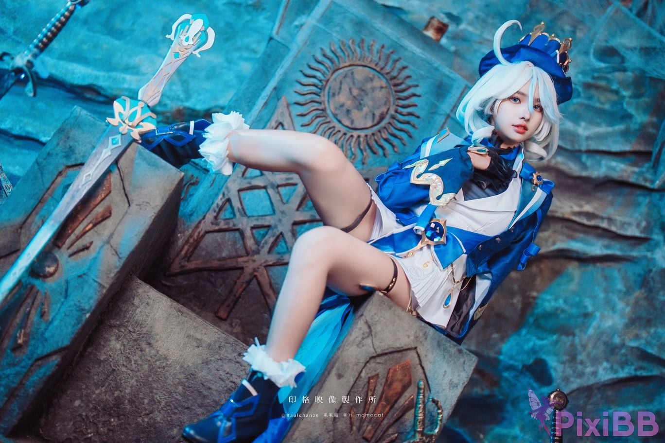 Cosplay Mu Momo Fu Zhu Nuo Furina Zheng Yi Zhi Shen PixiBB.COM 046