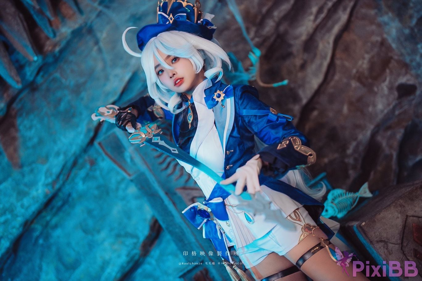 Cosplay Mu Momo Fu Zhu Nuo Furina Zheng Yi Zhi Shen PixiBB.COM 047