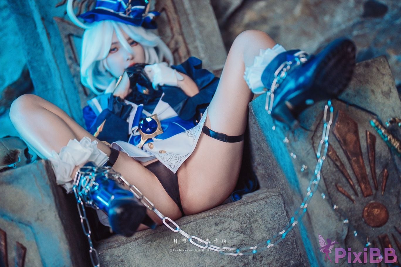 Cosplay Mu Momo Fu Zhu Nuo Furina Zheng Yi Zhi Shen PixiBB.COM 055