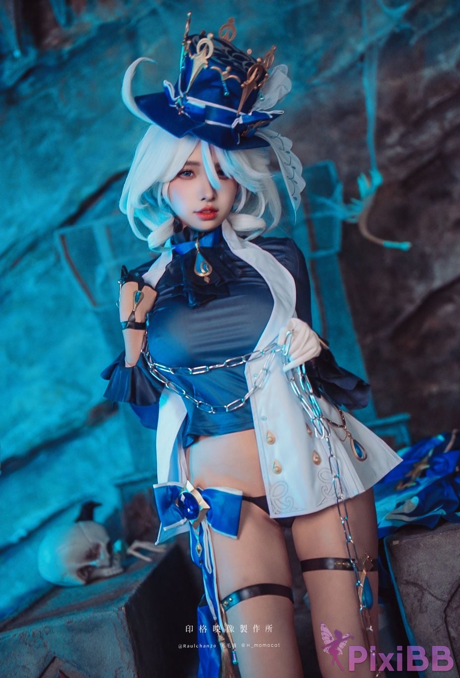 Cosplay Mu Momo Fu Zhu Nuo Furina Zheng Yi Zhi Shen PixiBB.COM 059