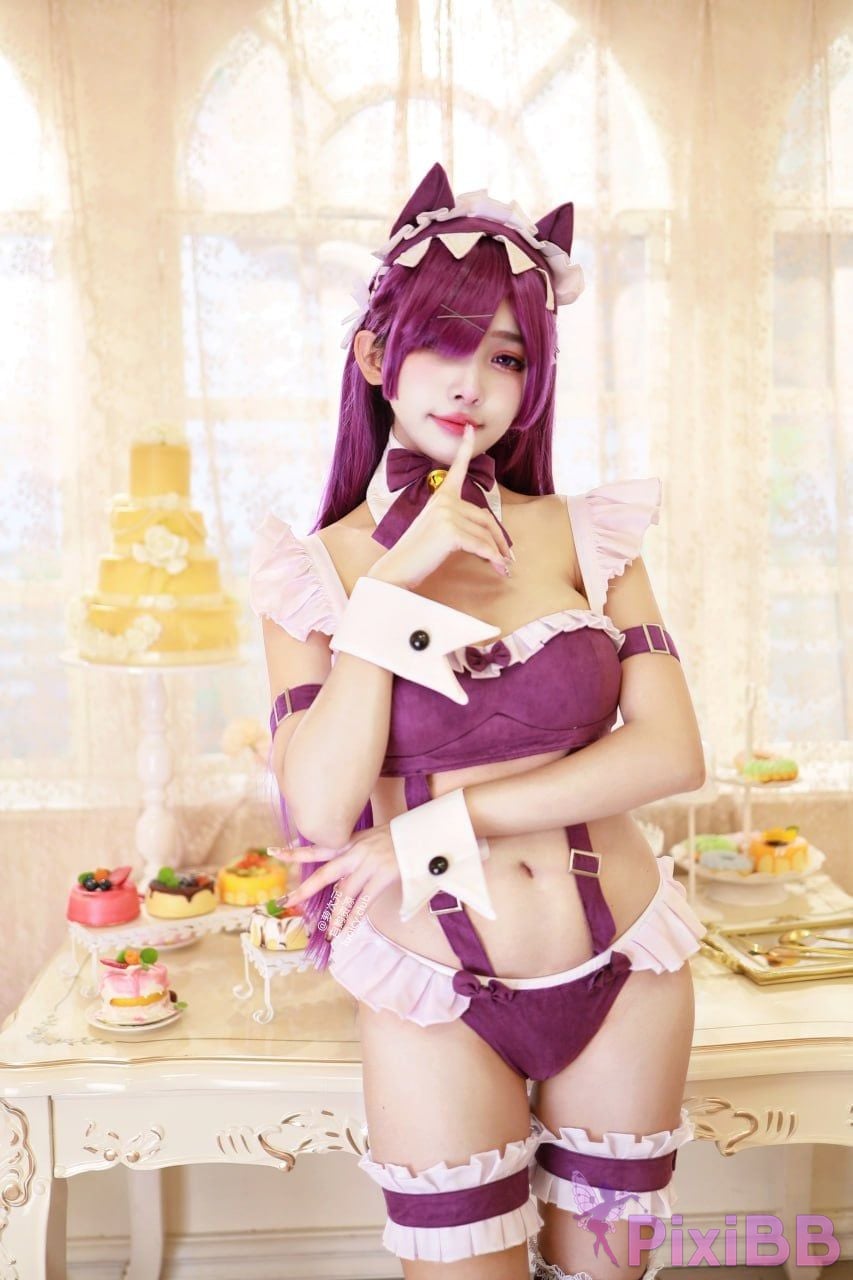 Coser Momo Cat maid Neko Maid PixiBB.COM 007