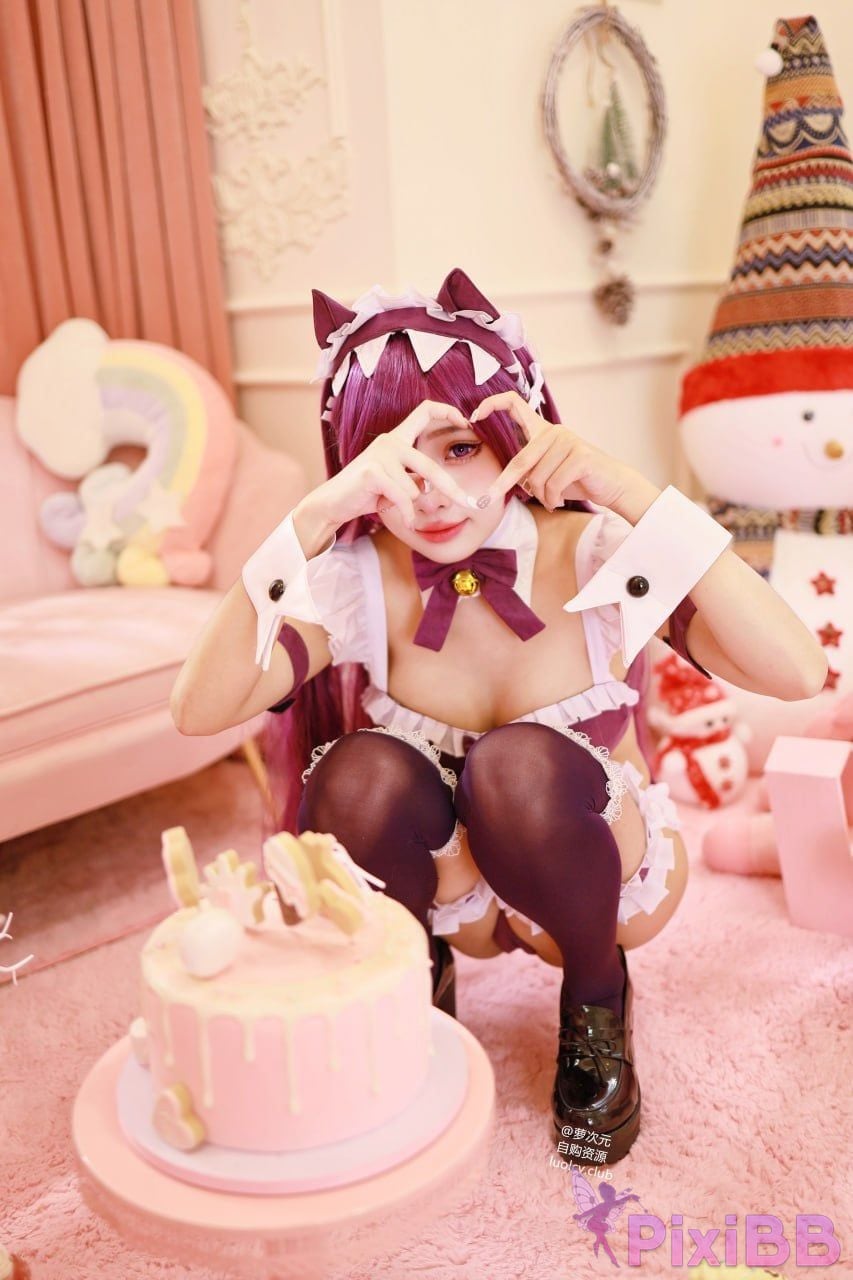 Coser Momo Cat maid Neko Maid PixiBB.COM 009
